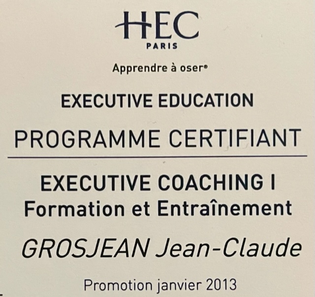 Executive coaching HEC
